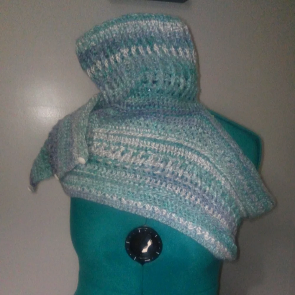 Handcrafted Crochet Multiwear Scarf